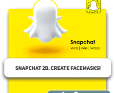 Snapchat 2D. Create facemasks! - Programming for children in Sophia