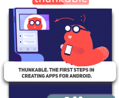 Thunkable. The first steps in creating apps for Android. - Programming for children in Sophia