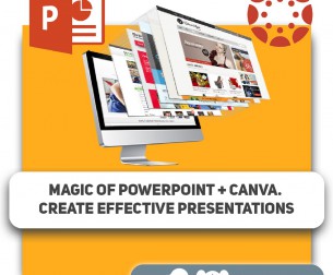 Magic of POWERPOINT + Canva. Create effective presentations - Programming for children in Sophia