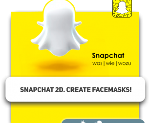 Snapchat 2D. Create facemasks! - Programming for children in Sophia